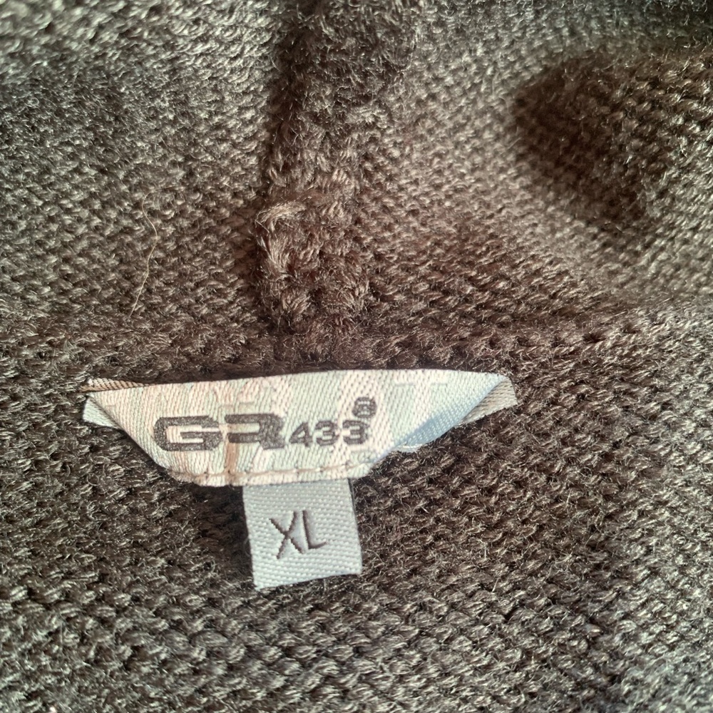 EUC GR 33 quarter zip pullover hooded sweater - Picture 8 of 14